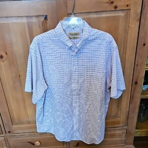 Roundtree & Yorke Multicolor Plaid Button Down Shirt